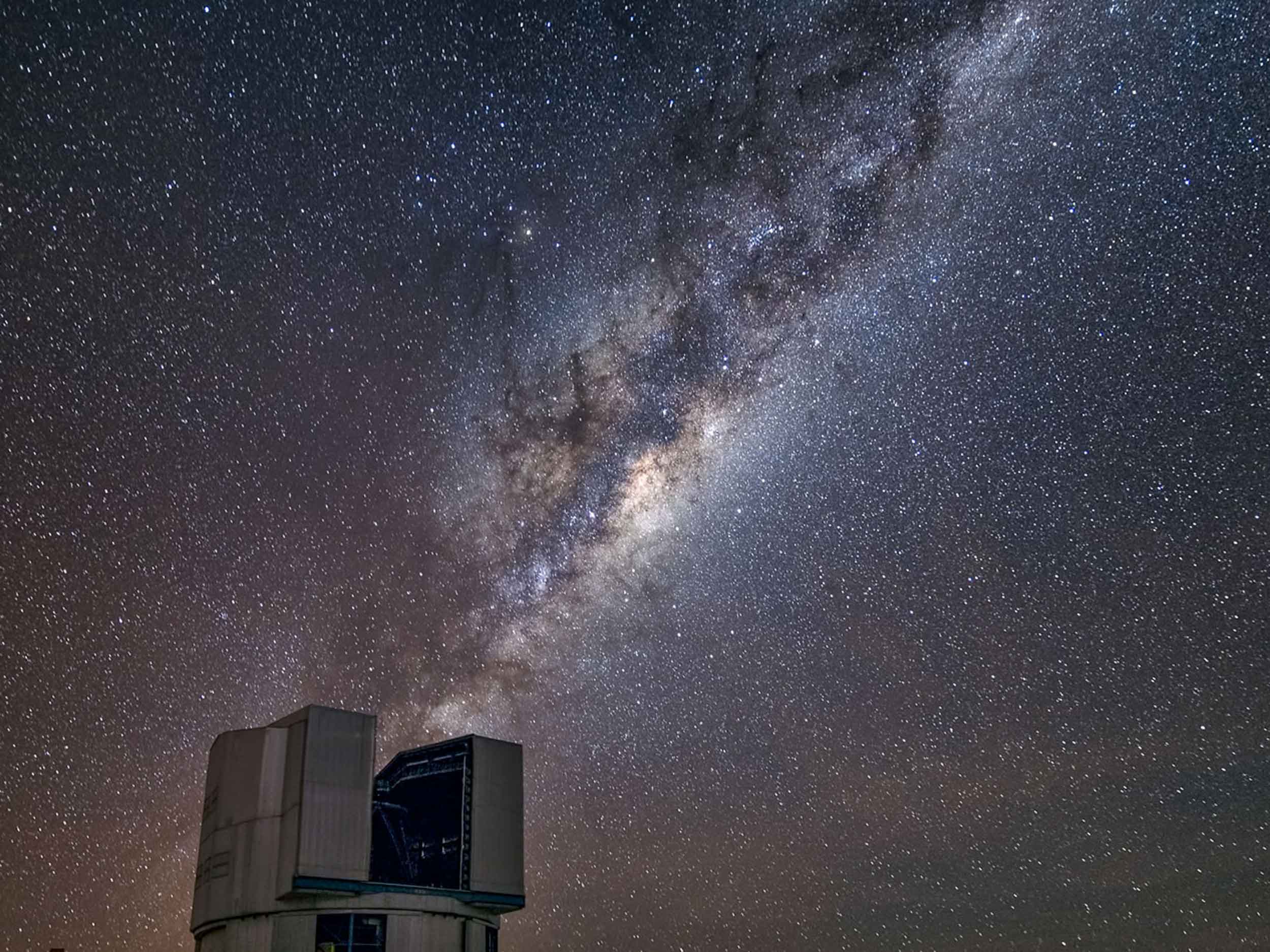 Yepun and the Milky Way